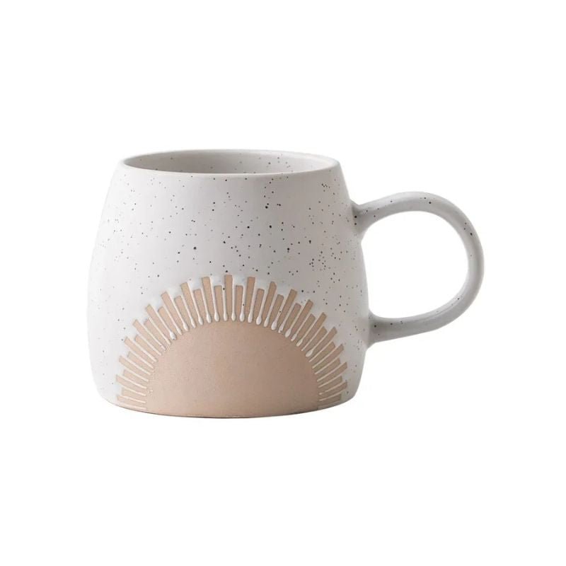 Sunburst Ceramic Coffee Mugs - Image 12