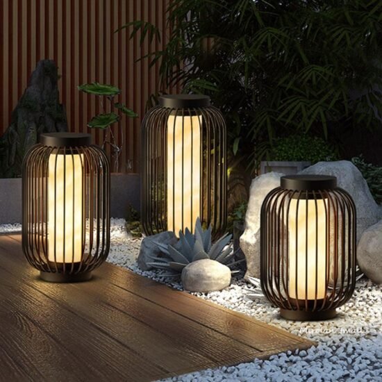 Modern Outdoor Solar Lantern