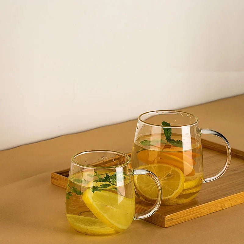 Modern Clear Glass Coffee Mugs - Image 5