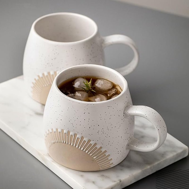 Sunburst Ceramic Coffee Mugs - Image 11