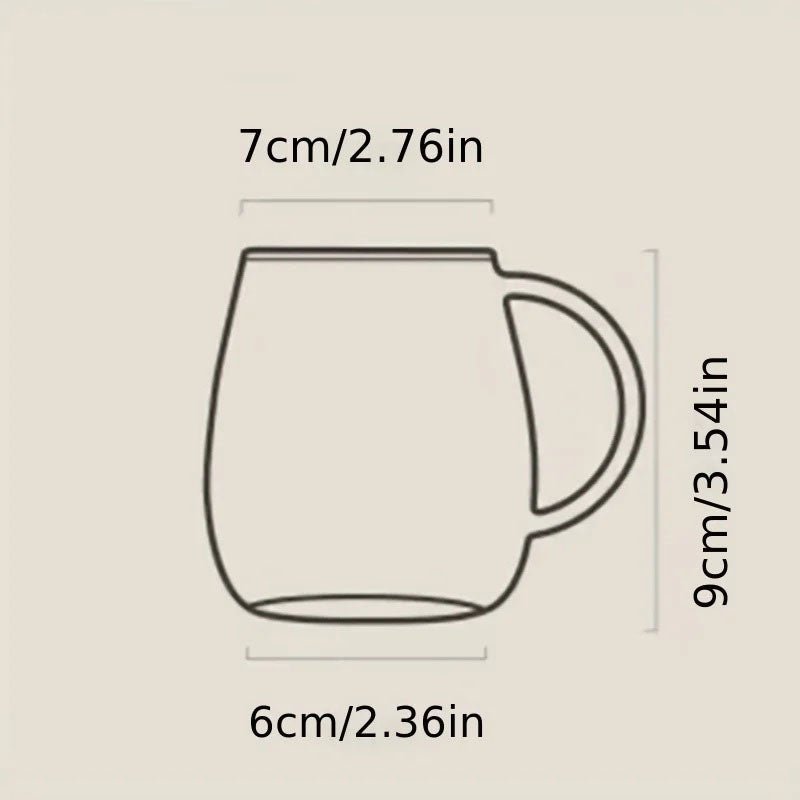 Modern Clear Glass Coffee Mugs - Image 8