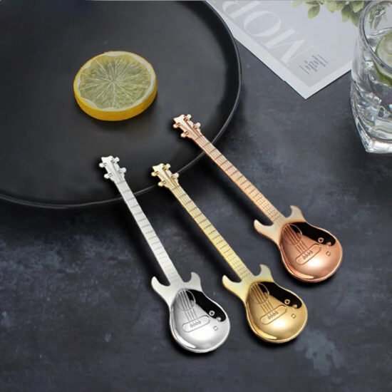Stainless Steel Guitar Spoons, Set of 3