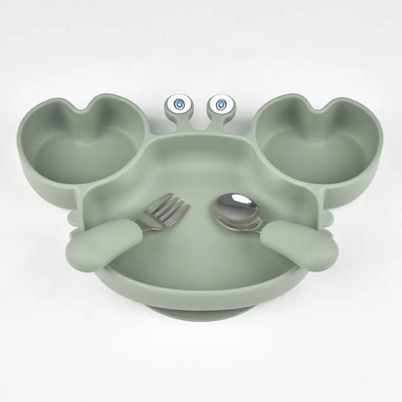 Silicone Crab Plate with Cutlery - Image 11