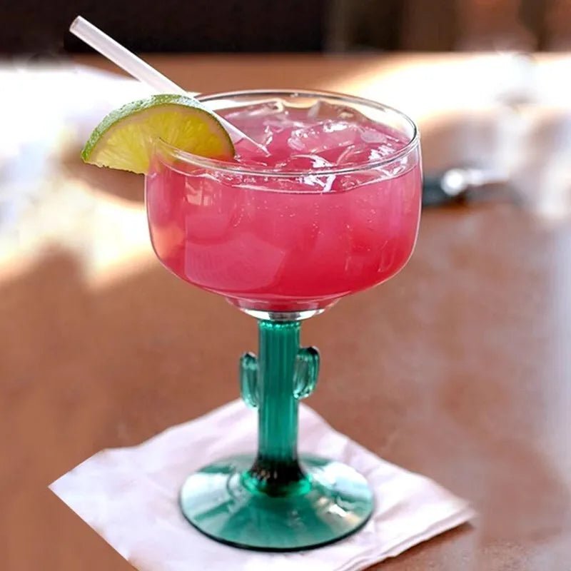 Cactus Stem Margarita Glass - Image 5