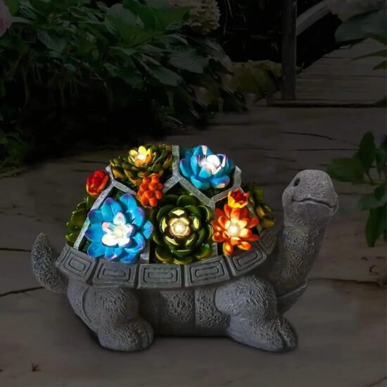 Solar Turtle Garden Light