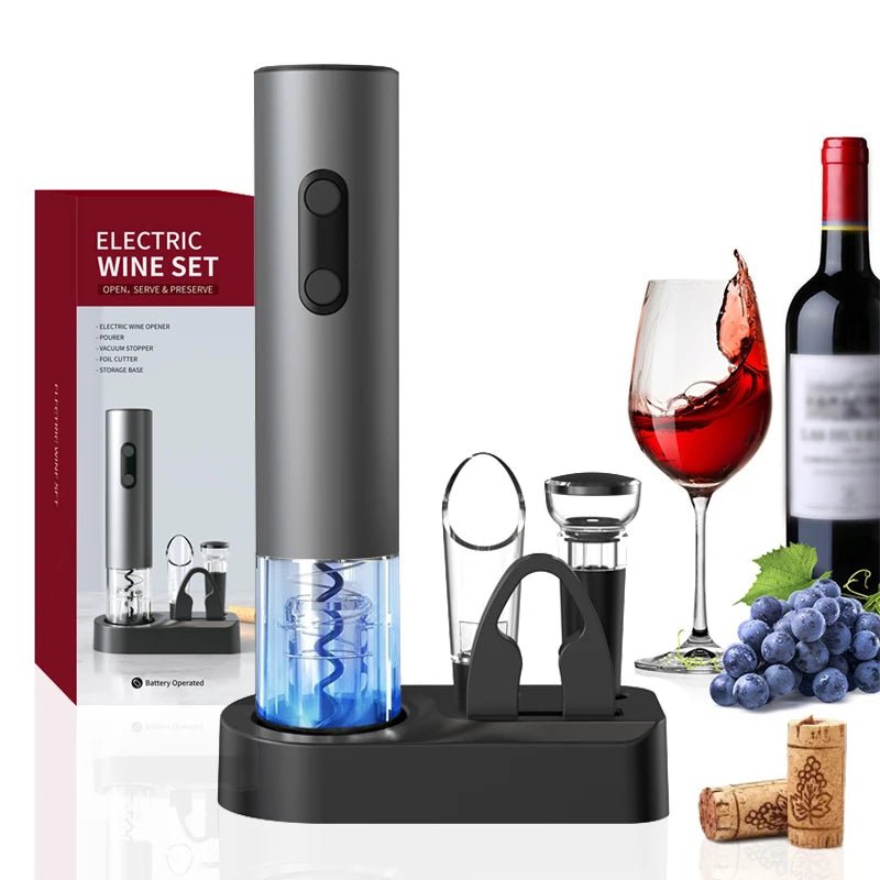 Rechargeable Electric Wine Opener Set - Image 6