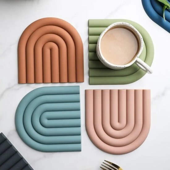 Multicolor Silicone Coasters