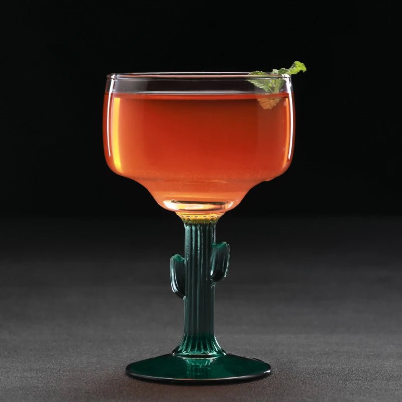 Cactus Stem Margarita Glass