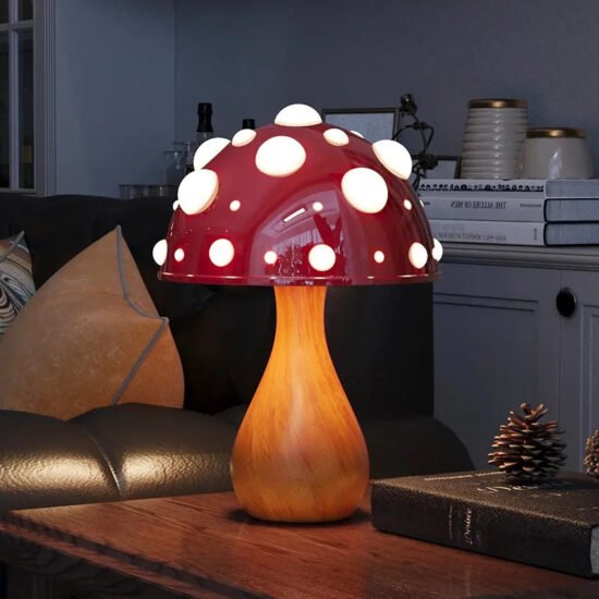Mushroom Metal Table Lamp
