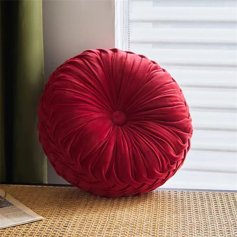 Round Velvet Pillow 14" - Image 20