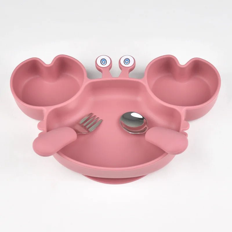 Silicone Crab Plate with Cutlery - Image 7