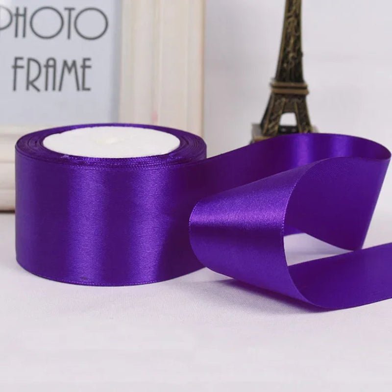 Satin Gift Wrapping Ribbon, Set of Four - Image 14