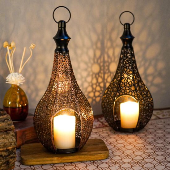 Moroccan-Style Metal Lanterns