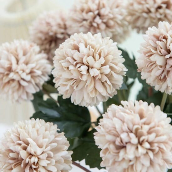 Faux Chrysanthemum Stems