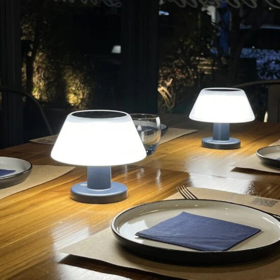 Modern Portable Solar Table Lamp