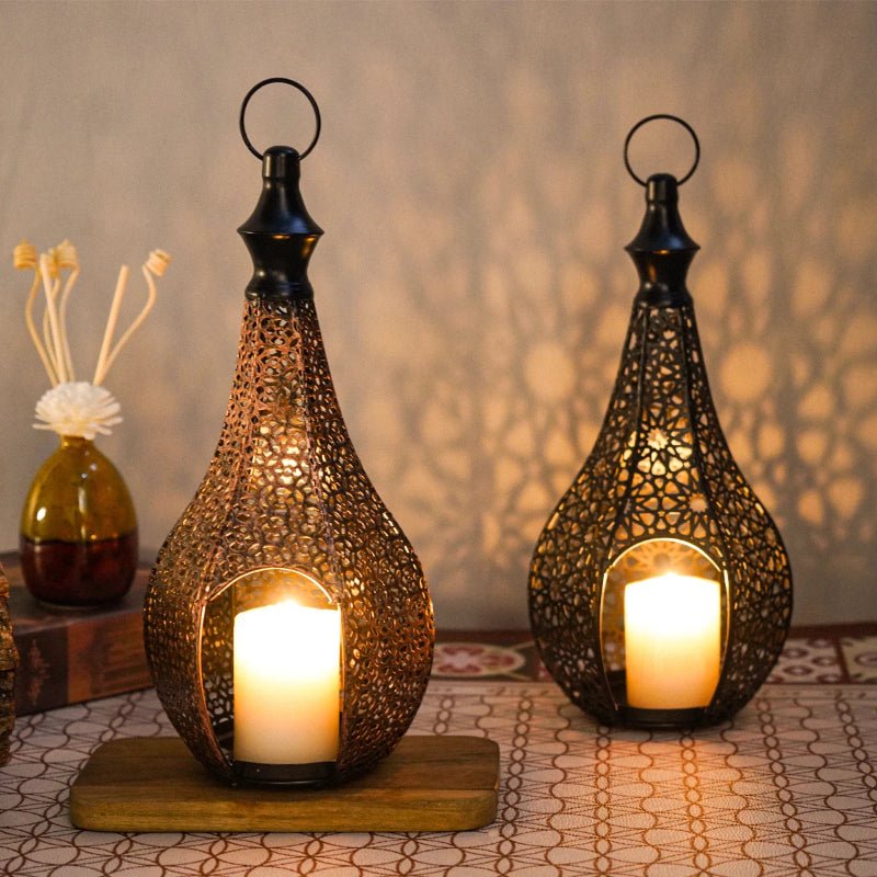Moroccan-Style Metal Lanterns - Image 5