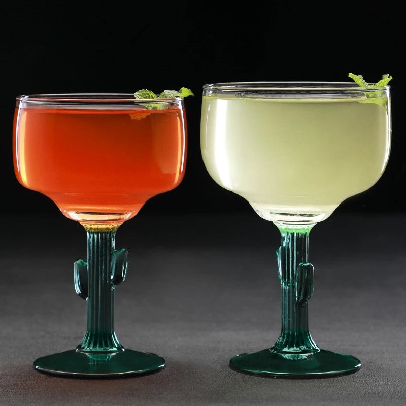 Cactus Stem Margarita Glass - Image 3