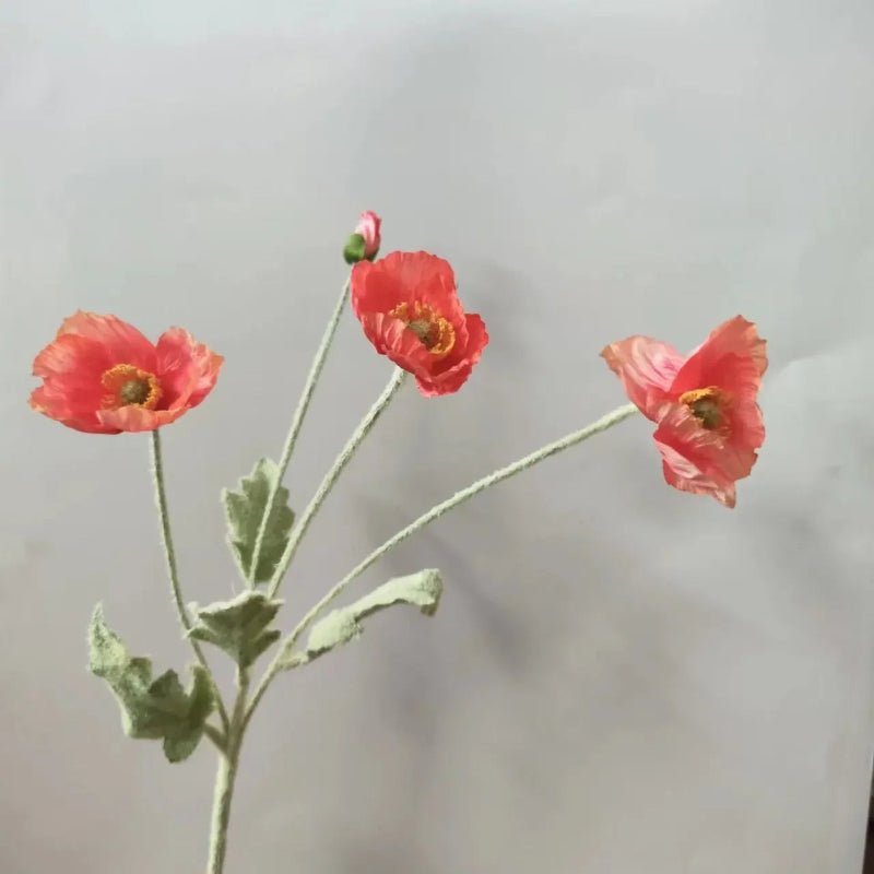 Faux Poppy Stems, Set of 6 - Image 32