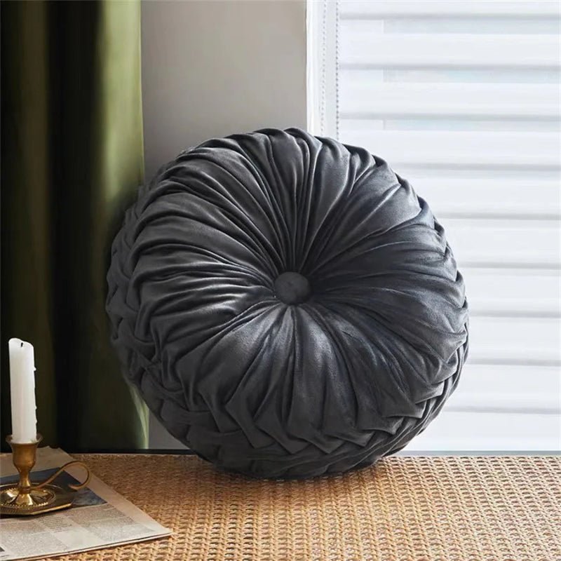 Round Velvet Pillow 14" - Image 21