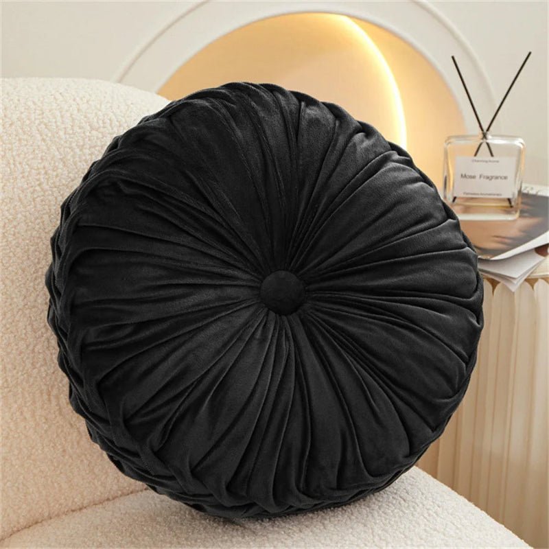Round Velvet Pillow 14" - Image 14