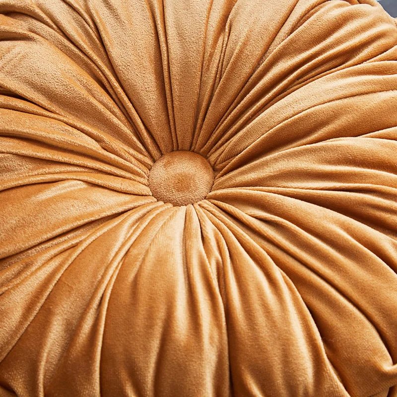 Round Velvet Pillow 14" - Image 3