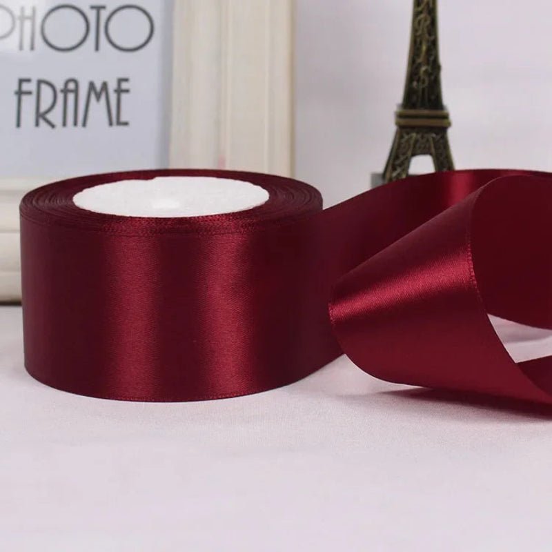 Satin Gift Wrapping Ribbon, Set of Four - Image 2