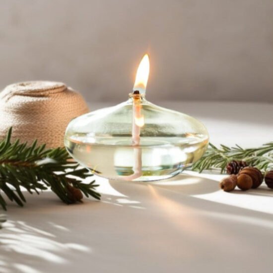 Glass Oil Candle