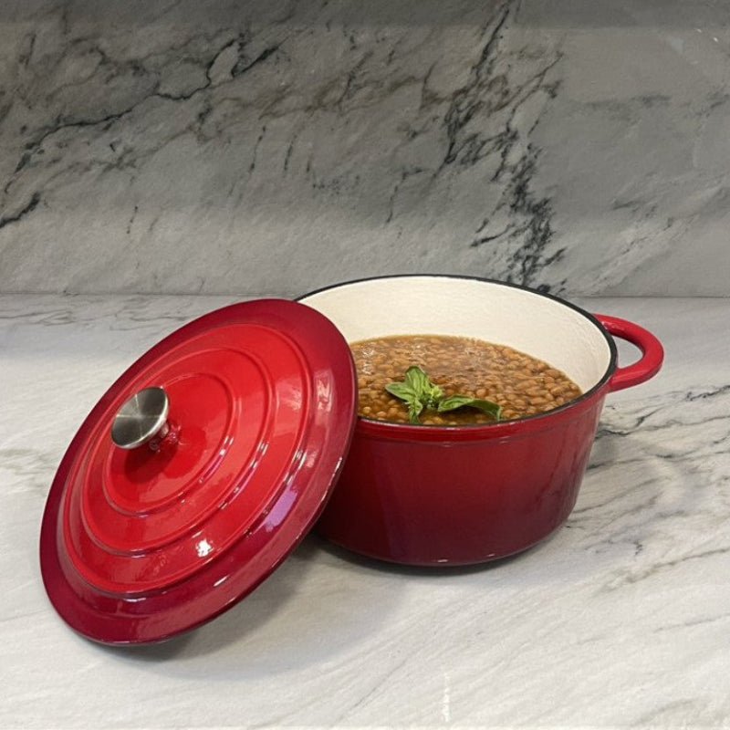 Enameled Cast Iron Dutch Oven - Image 6