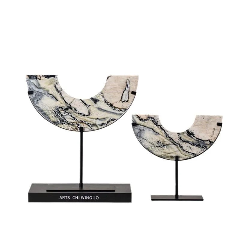 Arched Marble Sculptural Objects - Image 5