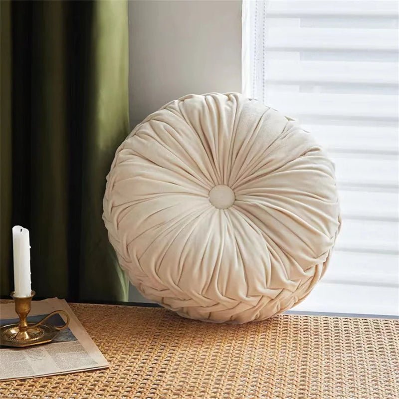 Round Velvet Pillow 14" - Image 16