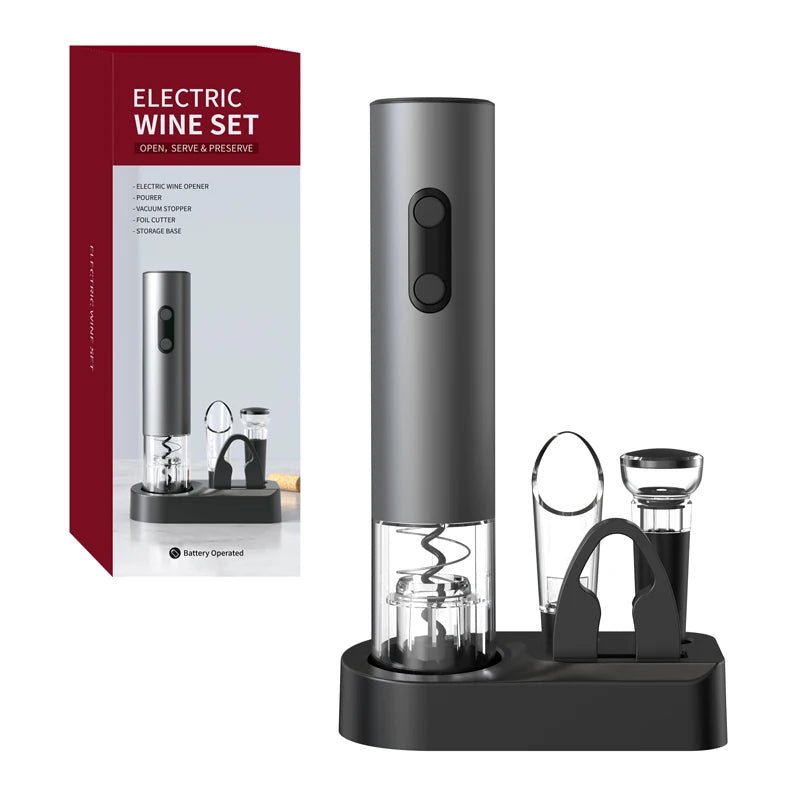 Rechargeable Electric Wine Opener Set - Image 7