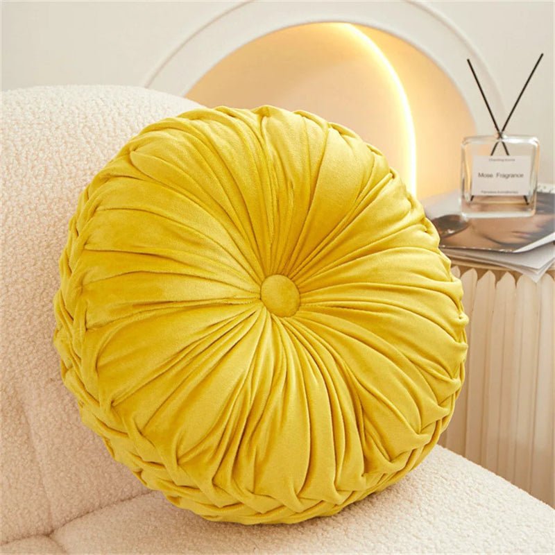 Round Velvet Pillow 14" - Image 19