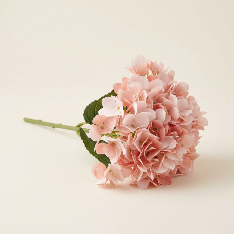 Faux Hydrangea Stem 24" - Image 2