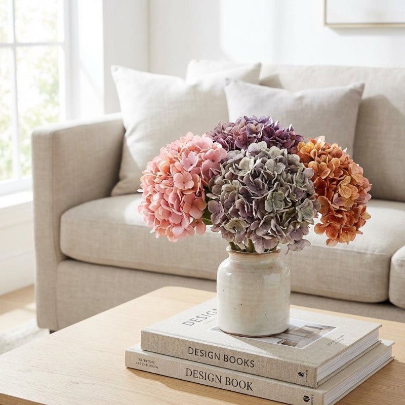 Faux Hydrangea Stem 24" - Image 7