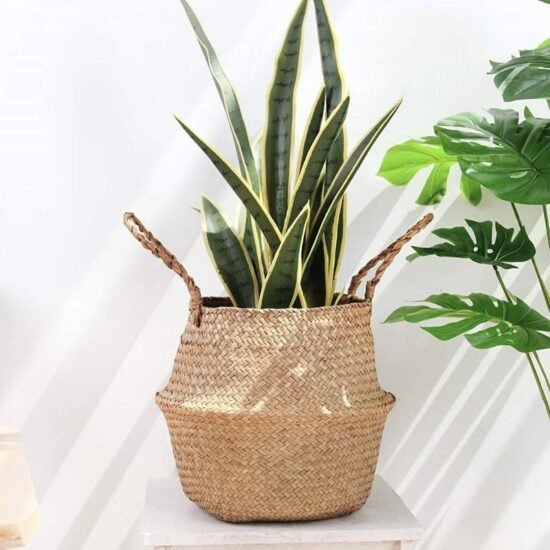 Woven Seagrass Basket