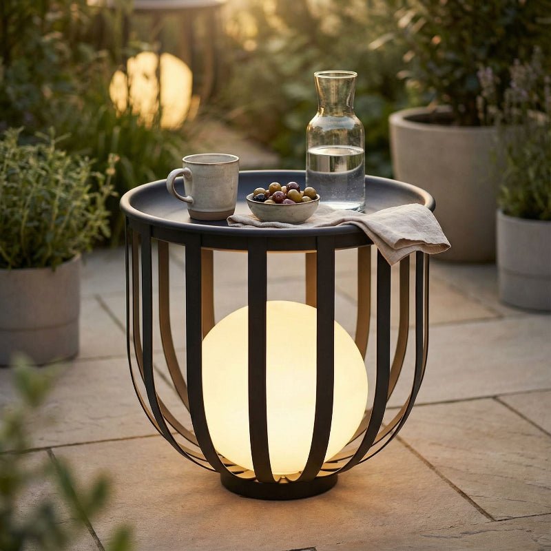 Solar Planter Table with Integrated Light - Image 6
