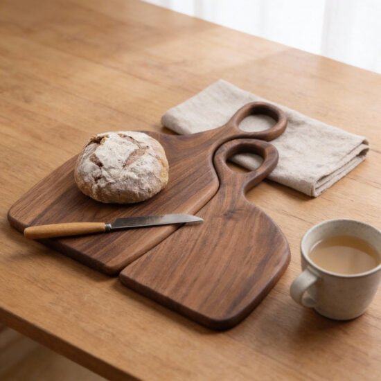 Walnut Cutting Boards, Set of 2
